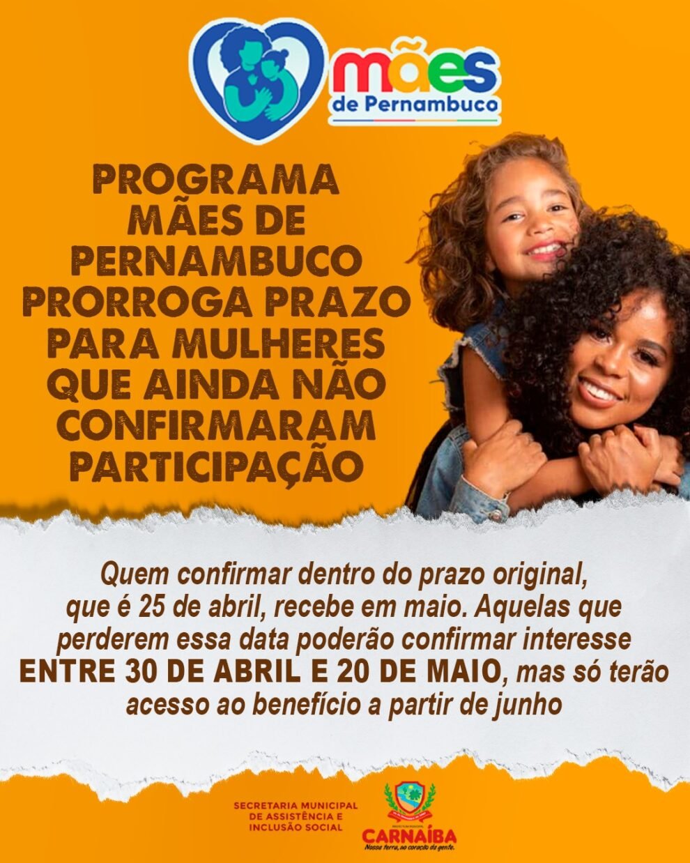 em-carnaiba,-programa-maes-de-pernambuco-tambem-prorroga-inscricoes