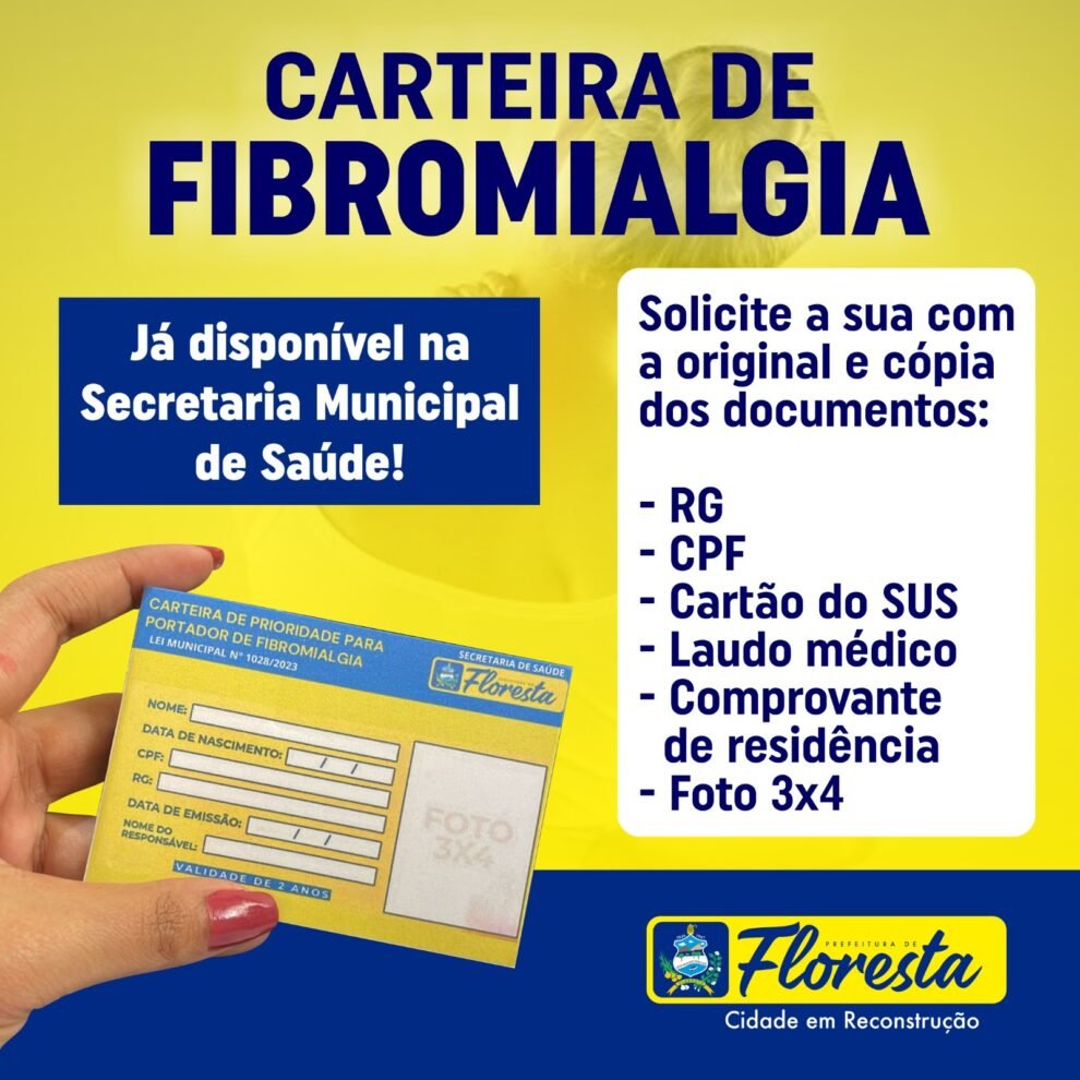 portadores-de-fibromialgia-de-floresta-ja-podem-solicitar-a-carteira-de-prioridade
