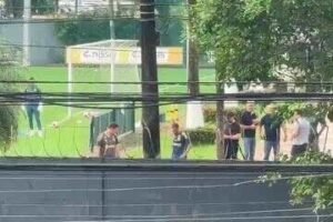 neymar-chega-de-helicoptero-para-primeiro-treino-no-retorno-ao-santos