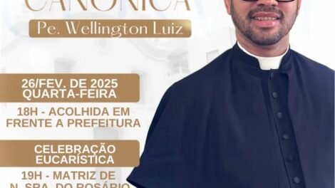 paroquia-nossa-senhora-do-rosario-acolhe-seu-novo-paroco,-pe.-wellington-luiz-jacinto-da-silva