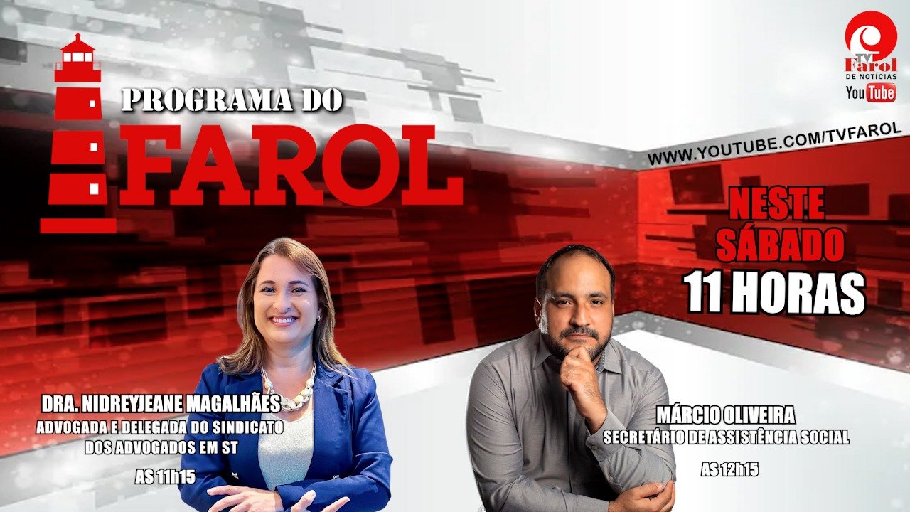 programa-do-farol-recebe-marcio-oliveira-e-nidreyjeane-magalhaes