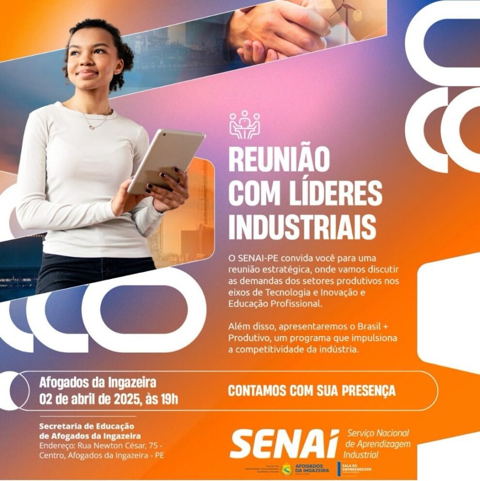 senai-e-prefeitura-de-afogados-promoverao-encontro-de-lideres-industriais