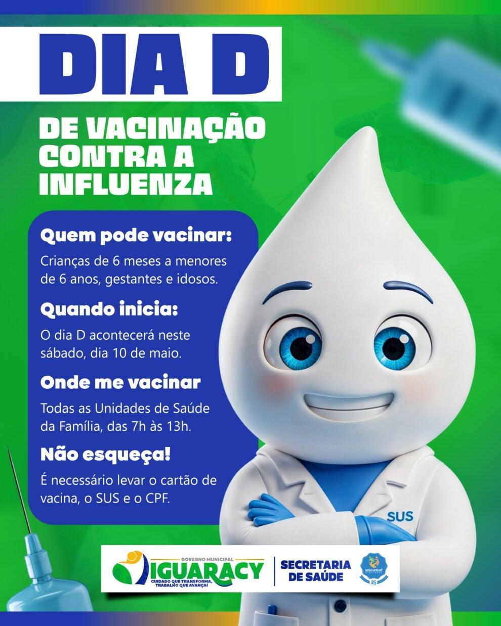 dia-d-de-vacinacao-contra-a-influenza-acontece-neste-sabado-em-iguaracy