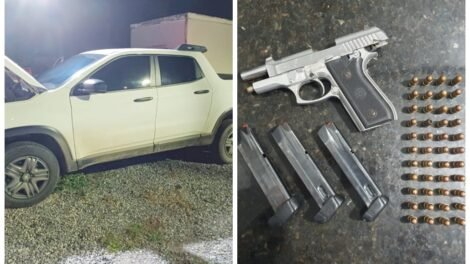 prf-detem-homem-com-pistola,-municoes-e-caminhonete-roubada-em-serra-talhada