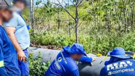 compesa-flagra-15-ligacoes-clandestinas-na-adutora-do-pajeu,-em-serra,-calumbi-e-triunfo