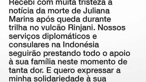 presidente-lula-lamenta-morte-de-brasileira-durante-trilha-na-indonesia
